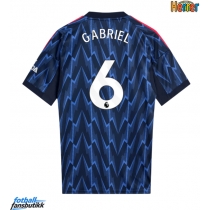 Arsenal Gabriel Magalhaes #6 Bortedrakt 2025-26 Kortermet